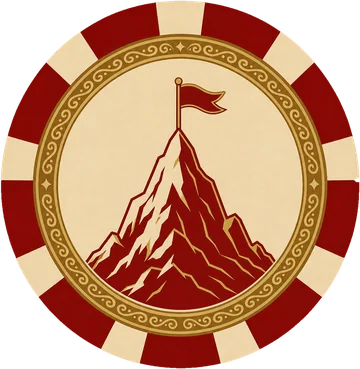Emblem Berggipfel